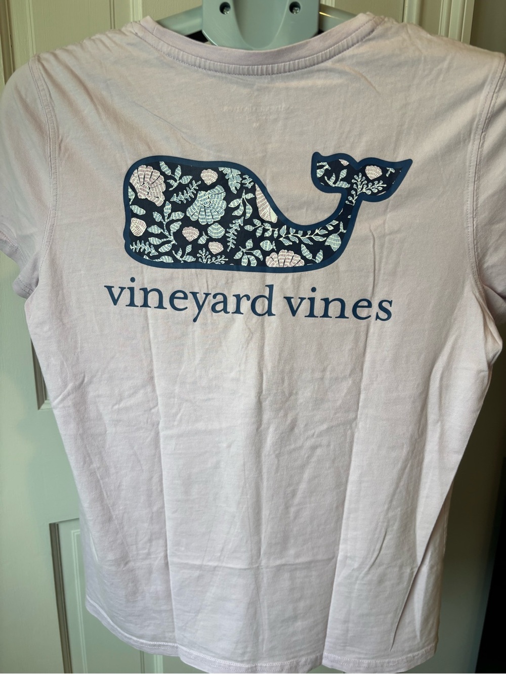 Vineyard Vines Short Sleeve Tee with Blue Whale Logo